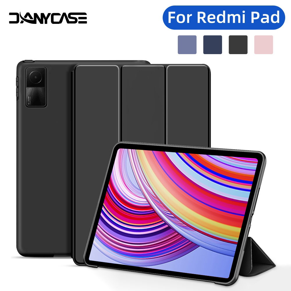 Poco Tablet Accessories - Capa Protetora Flip Stand PU para