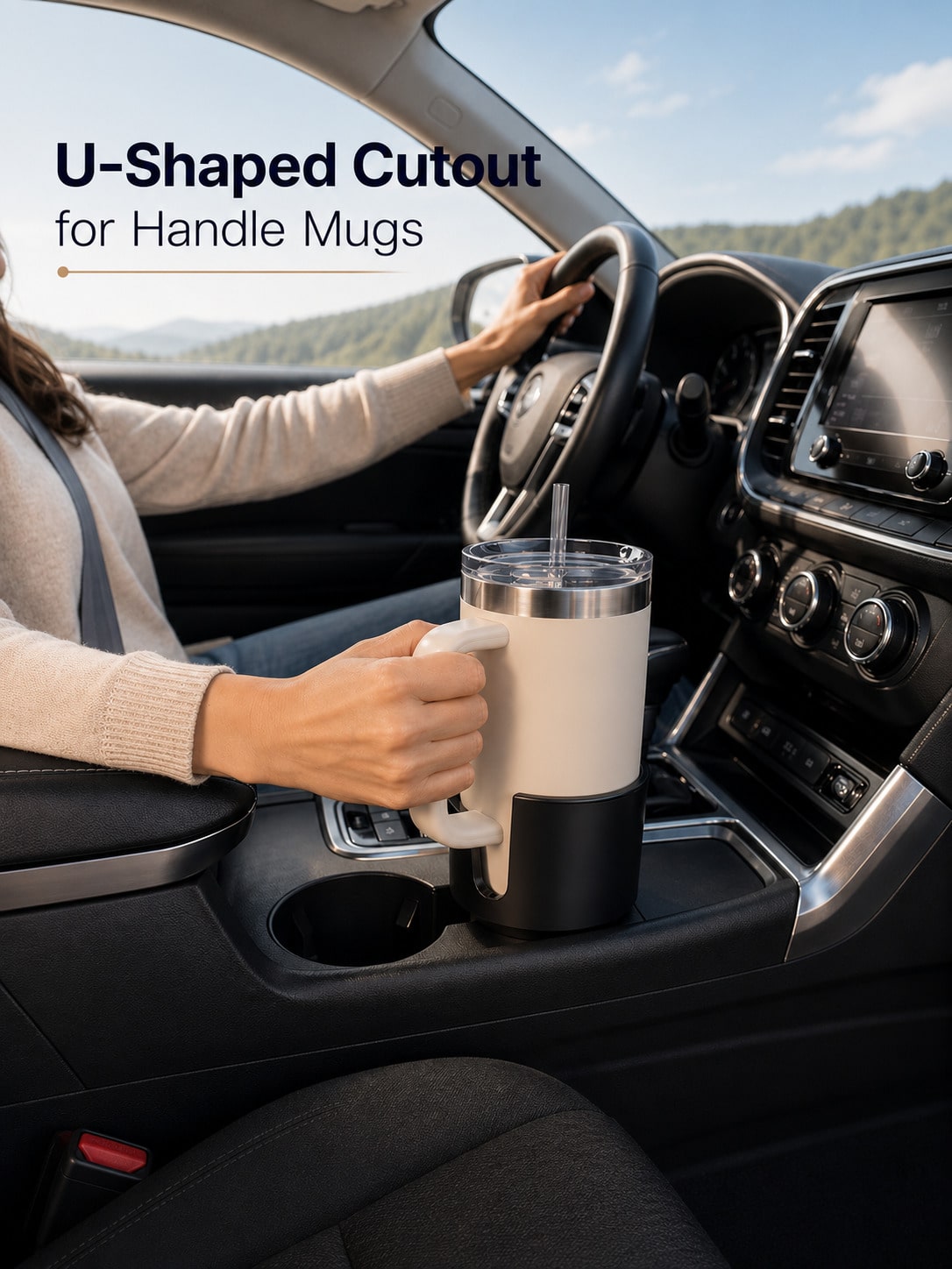 Tablet Car Accessories - Adaptador Expansor de Suporte para Copos