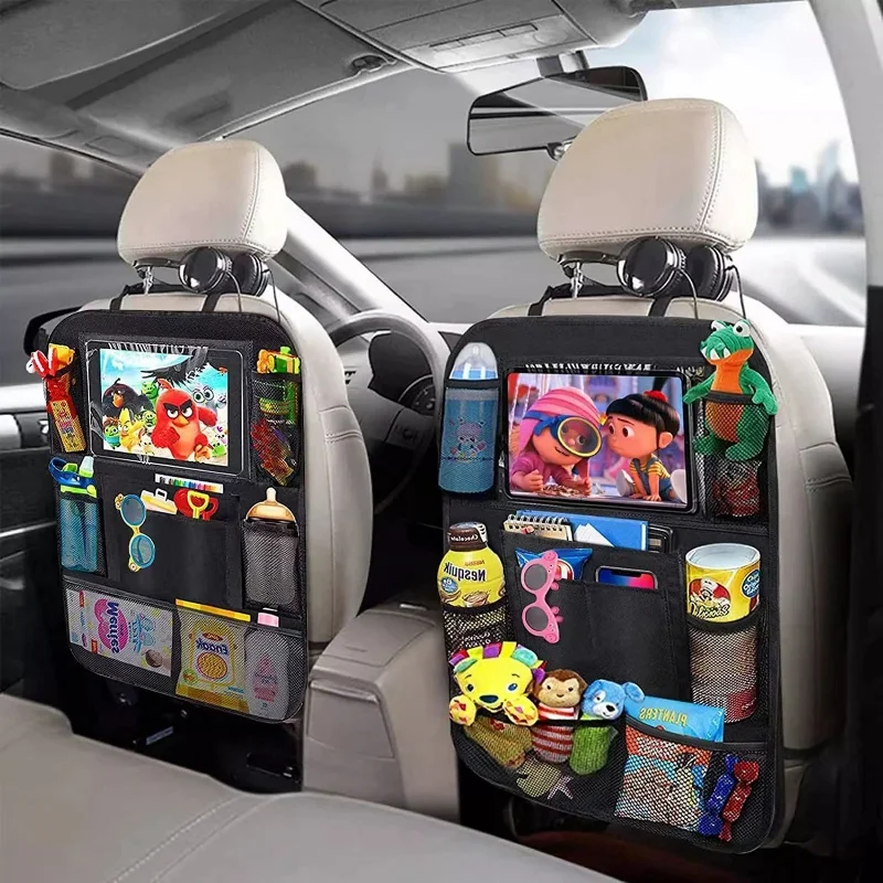Tablet Accessories Bag - Carro Traseiro Organizador com Tela Sensível