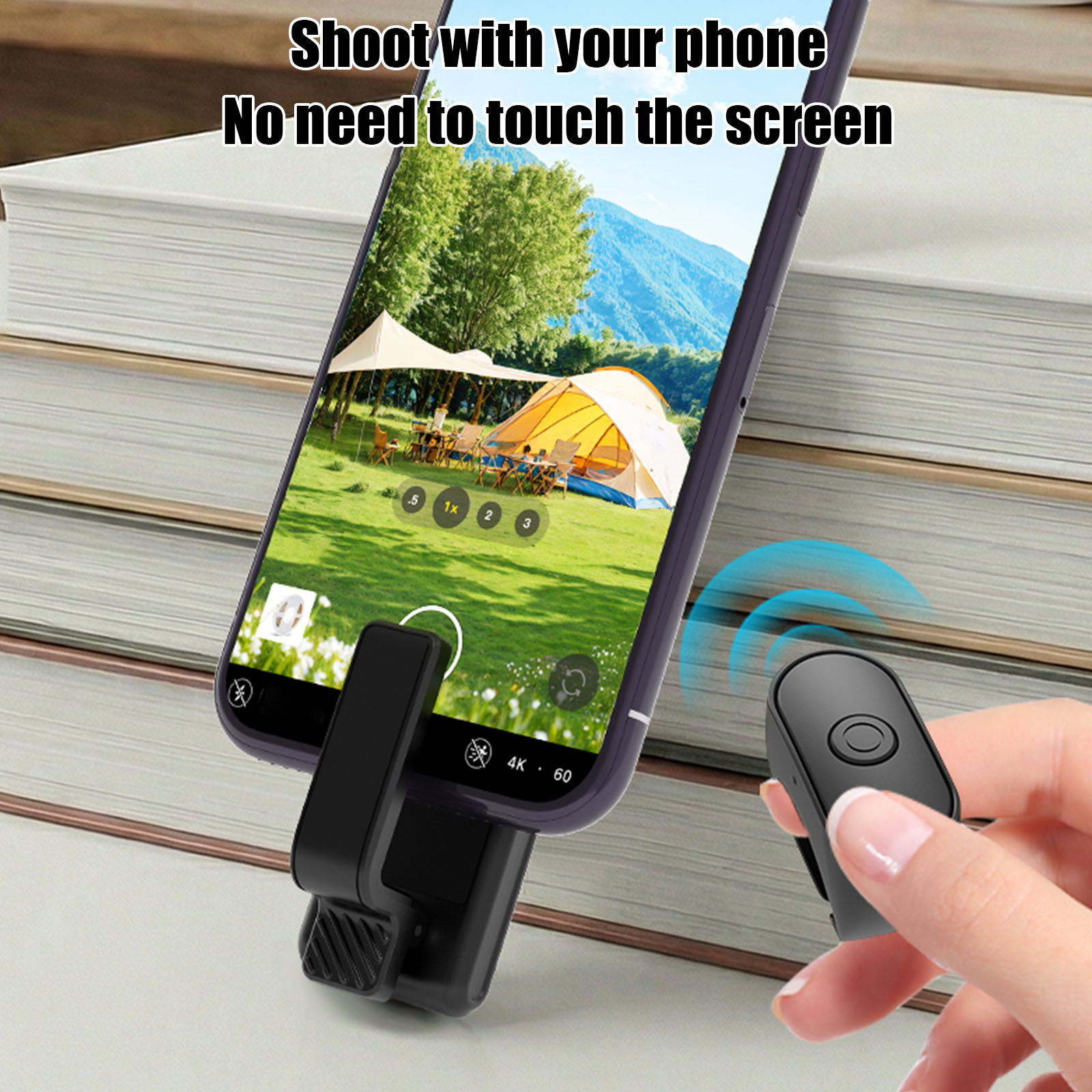 Tablet Accessories For Reading - Controle Clicker para Acessórios Kindle, Clicker