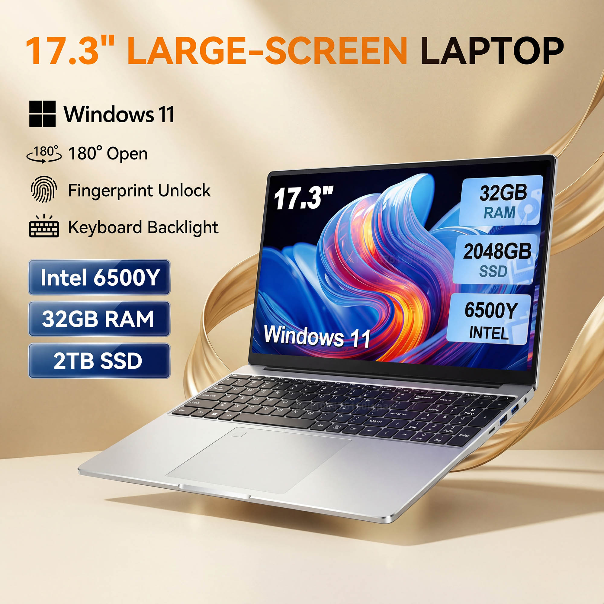 Windows Tablet Accessories - NOVO Laptop com Tela Grande de