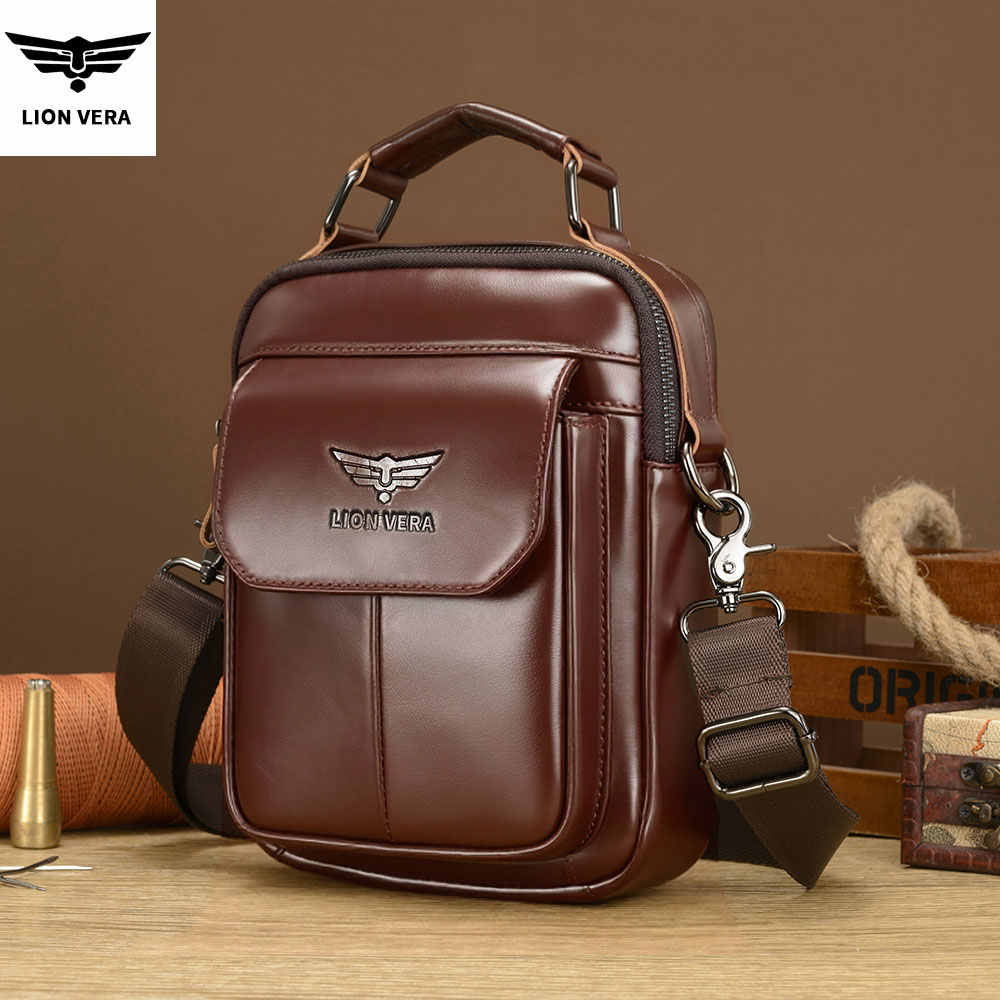 Tablet Accessories Bag - Bolsa de Ombro Masculina LION VERA