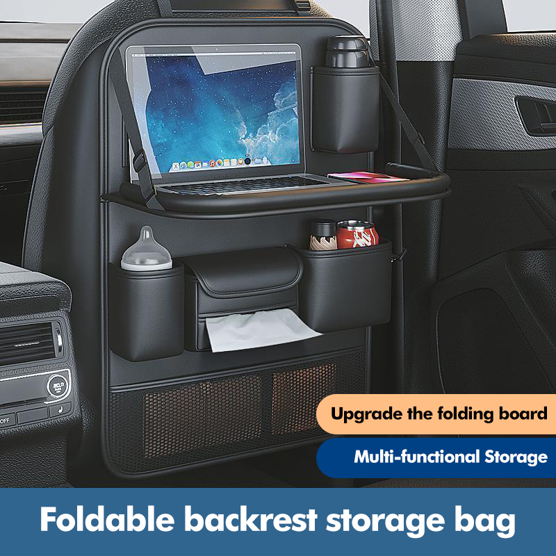 Tablet Accessories Bag - Bolsa de Armazenamento Multifuncional para Encosto