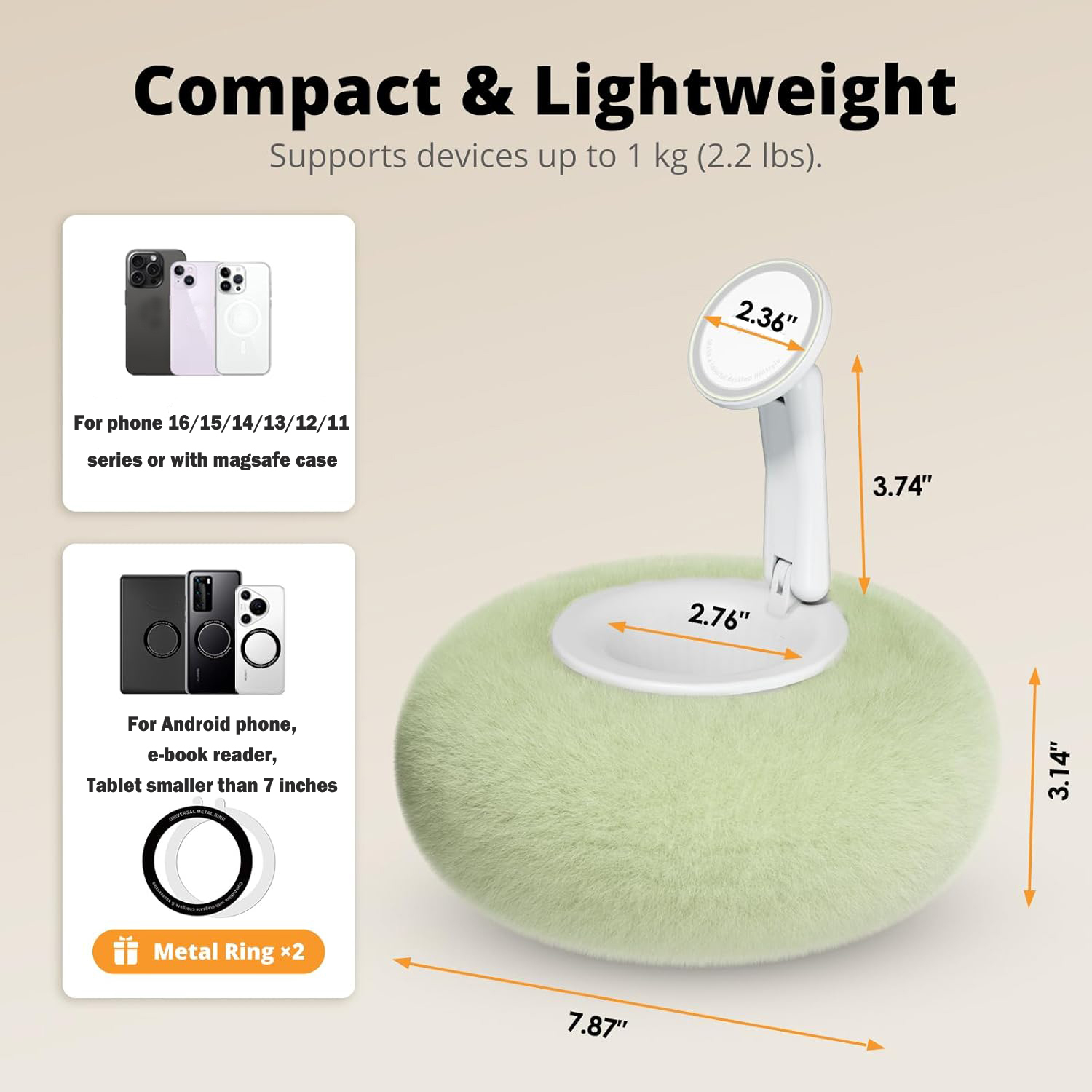 Suporte Magnético para Kindle  - Tablet Accessories For Reading avaliação e preço