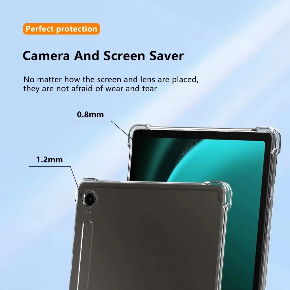 Capa de silicone para samsung  - Samsung Tablet S9 Accessories avaliação e preço