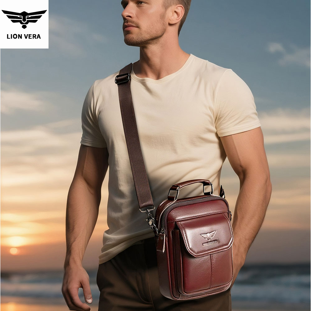 Bolsa de Ombro Masculina LION  - Tablet Accessories Bag avaliação e preço