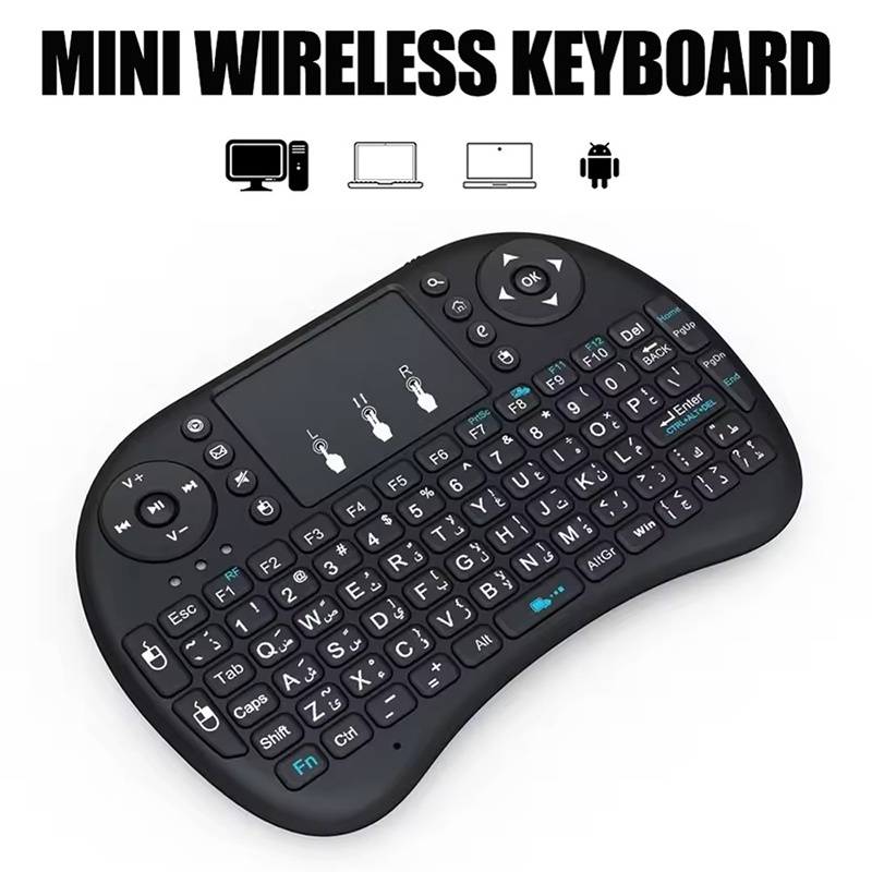 Mini teclado sem fio 2.4ghz, s - Windows Tablet Accessories avaliação e preço