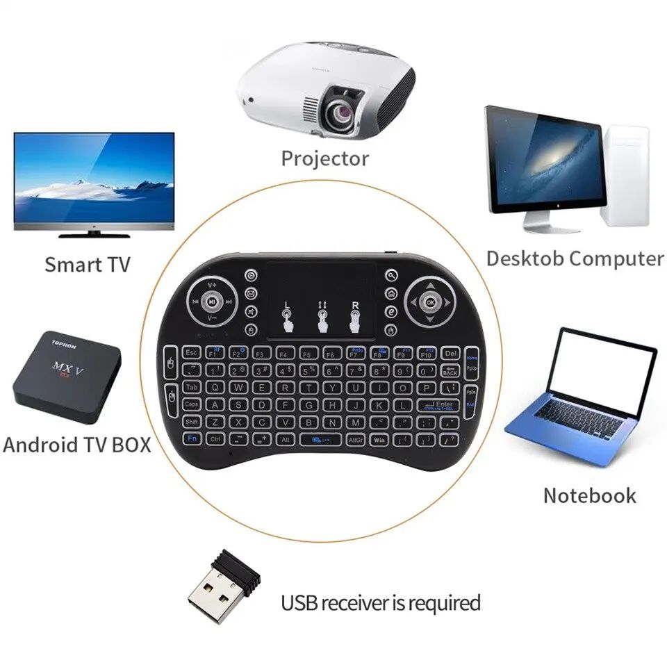 Mini teclado sem fio 2.4ghz, s - Windows Tablet Accessories avaliação e preço