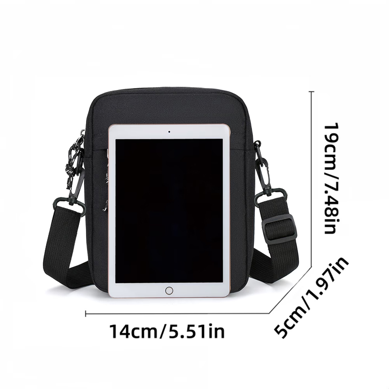 Bolsa transversal quadrada sim - Tablet Accessories Bag avaliação e preço